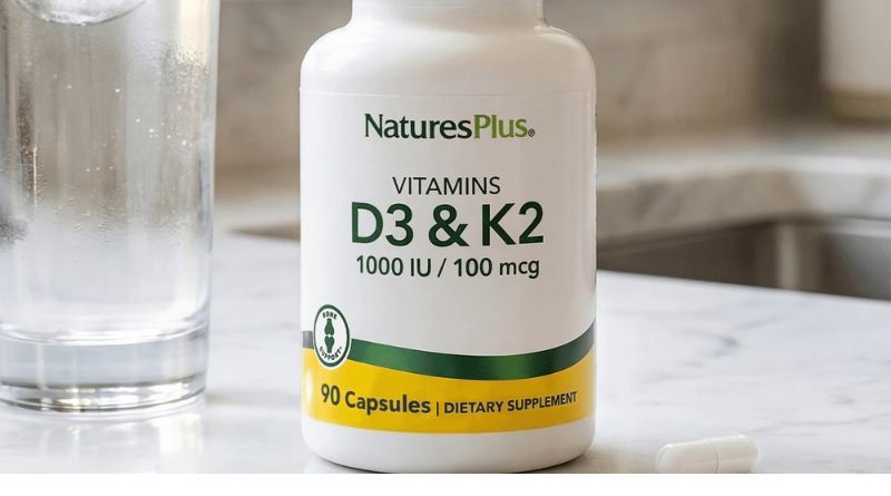 Vitamin D3 and K2